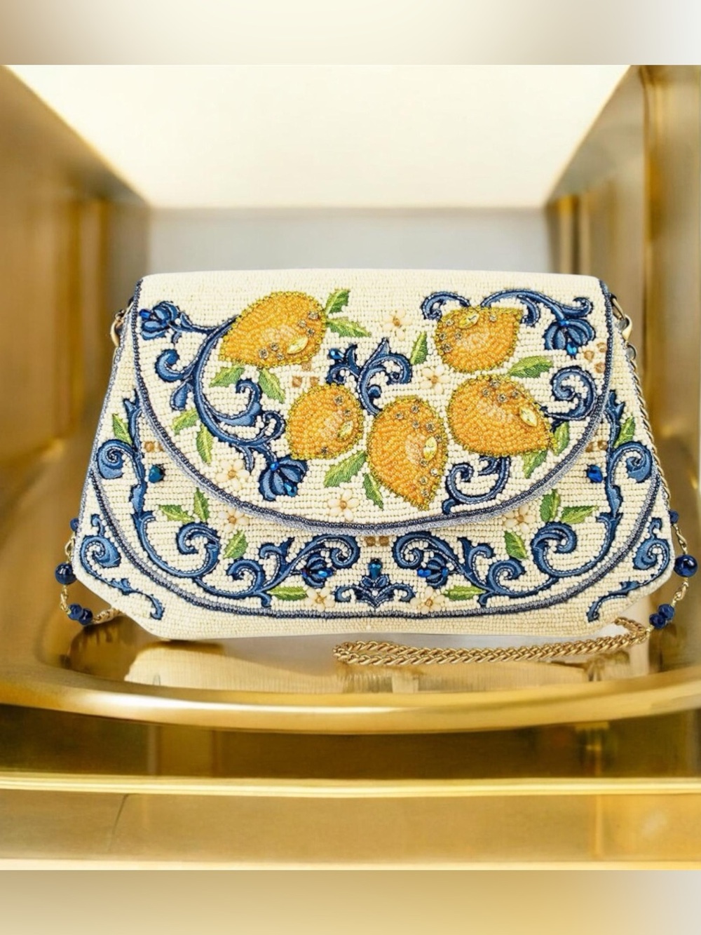 Viral Marie Lemons Capri Bag